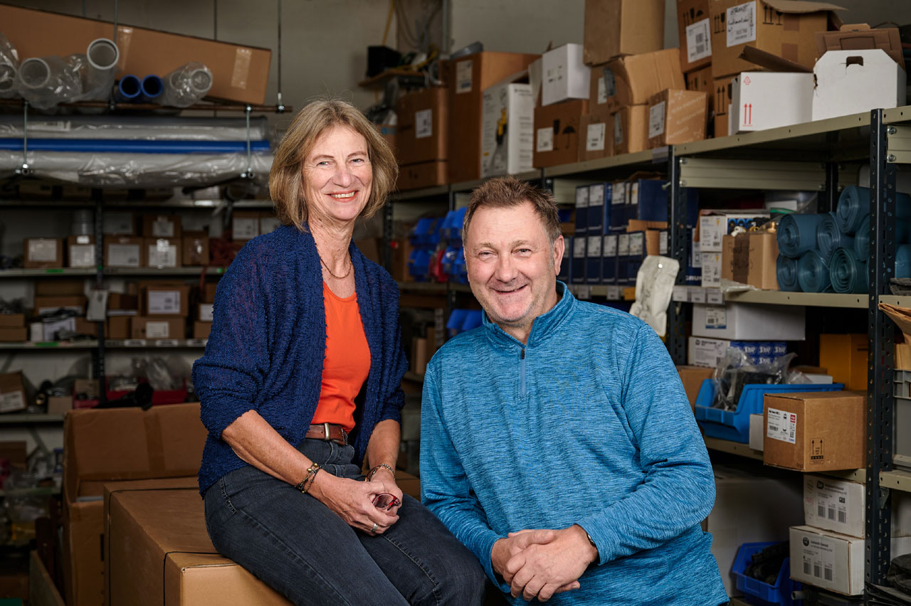 Geschäftsführung Martina Laudan & Peter Ludwig &middot; Thoma-Laudan Gebäudetechnik